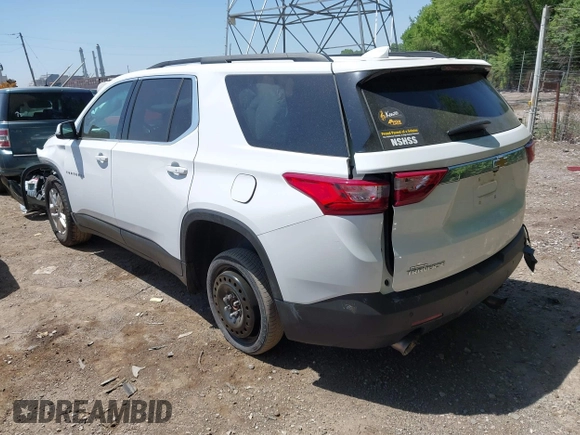 2020 Chevrolet Traverse LT Cloth z VIN 1GNERGKW1LJ123026, wystawiony jako IAAI lot #42289724 z przebiegiem 95 065 mil mil oraz . Historia ofert i sprzedaży dostępna na DreamBid. Obrazek 3.
