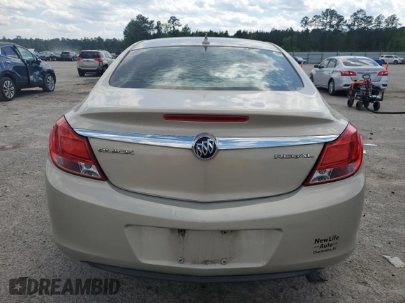 2012 Buick Regal with VIN 2G4GR5ER5C9195513, listed as a Copart auction lot 52303845 with 149,400 mi miles and Salvage title. Bid and sale history available at DreamBid. Image 6.