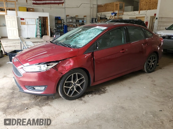 2016 Ford Focus SE with VIN 1FADP3F26GL253961, listed as a Copart auction lot 61583695 with 191,540 mi miles and Salvage title. Bid and sale history available at DreamBid. Image 1.