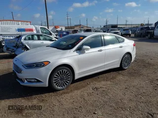 2017 Ford Fusion Titanium with VIN 3FA6P0K92HR362317, listed as a IAAI auction lot 41741671 with 146,989 mi miles. Bid and sale history available at carsss.com. Image 17.