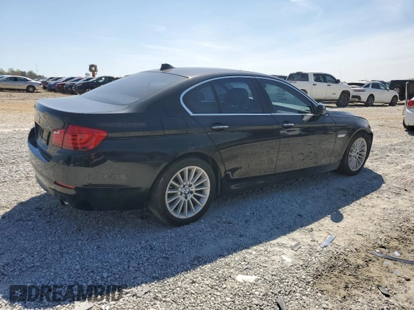 2013 BMW 5 Series 535i with VIN WBAFR7C51DC827720, listed as a Copart auction lot 50845785 with 64,287 mi miles and Clean Title. Bid and sale history available at DreamBid. Image 3.