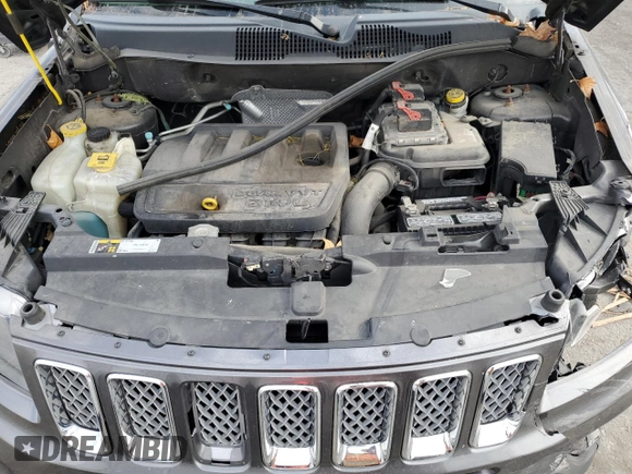 2017 Jeep Compass High Altitude with VIN 1C4NJDEB6HD192680, listed as a Copart auction lot 54389945 with 97,109 mi miles and Salvage title. Bid and sale history available at DreamBid. Image 12.