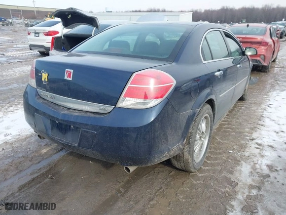 2008 Saturn Aura XR with VIN 1G8ZV57718F159654, listed as a IAAI auction lot 41549543 with 174,701 mi miles. Bid and sale history available at carsss.com. Image 4.