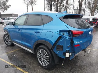 2019 Hyundai Tucson Ultimate with VIN KM8J3CAL9KU990451, listed as a IAAI auction lot 41546822 with 83,536 mi miles. Bid and sale history available at carsss.com. Image 3.