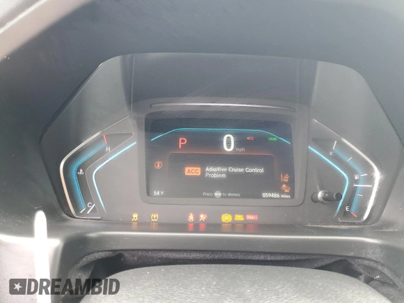 2020 Honda Odyssey Touring with VIN 5FNRL6H8XLB019365, listed as a Copart auction lot 52404335 with 59,486 mi miles and Salvage Title. Bid and sale history available at DreamBid. Image 9.