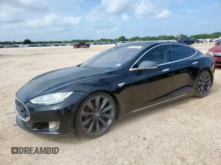 2013 Tesla Model S Performance with VIN 5YJSA1CP2DFP13199, listed as a Copart auction lot 63225055 with Not provided miles and Clean title. Bid and sale history available at DreamBid. Image 1.