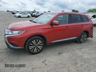 2019 Mitsubishi Outlander SE with VIN JA4AD3A34KZ032302, listed as a Copart auction lot 54853405 with 137,216 mi miles and Salvage title. Bid and sale history available at DreamBid. Image 1.