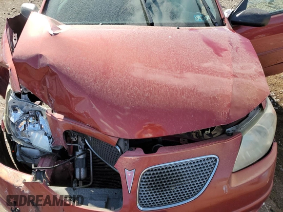 2007 Pontiac Vibe with VIN 5Y2SL65877Z407708, listed as a Copart auction lot 78583274 with 0 mi miles and Salvage Title. Bid and sale history available at carsss.com. Image 13.