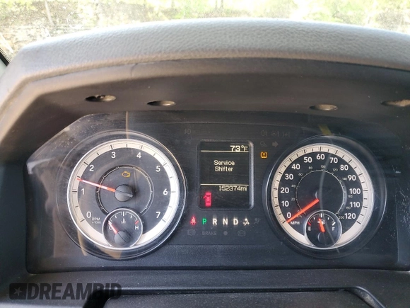 2016 Ram 1500 Tradesman with VIN 1C6RR6FG0GS148868, listed as a Copart auction lot 52331435 with 152,374 mi miles and Clean title. Bid and sale history available at DreamBid. Image 9.