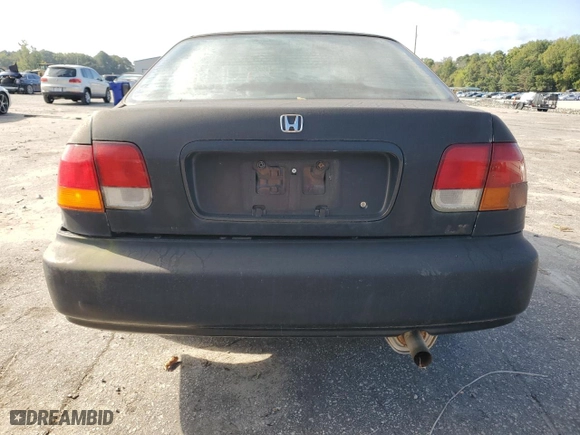 1998 Honda Civic LX with VIN 1HGEJ667XWL050908, listed as a Copart auction lot 73692984 with 230,311 mi miles and Clean Title. Bid and sale history available at carsss.com. Image 6.
