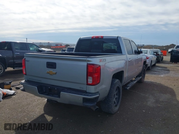 2016 Chevrolet Silverado 1500 LTZ with VIN 3GCUKSEC3GG301491, listed as a IAAI auction lot 41684400 with 190,042 mi miles. Bid and sale history available at carsss.com. Image 4.