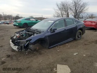 2022 Toyota Camry SE with VIN 4T1G11AK2NU622015, listed as a Copart auction lot 47229815 with 0 mi miles and Salvage Title. Bid and sale history available at carsss.com. Image 1.