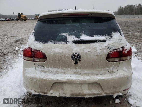 2010 Volkswagen Golf GTI with VIN WVWGV7AJXAW367583, listed as a Copart auction lot 83187024 with 297,631 mi miles and Salvage title. Bid and sale history available at DreamBid. Image 6.