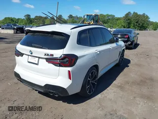 2022 BMW X3 M with VIN 5YM13EC05N9J35019, listed as a IAAI auction lot 42303329 with 44,972 mi miles and . Bid and sale history available at DreamBid. Image 4.