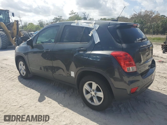 2020 Chevrolet Trax LS z VIN 3GNCJKSBXLL201326, wystawiony jako Copart lot #58873515 z przebiegiem Nie podano mil oraz Nie do naprawy • Non repairable. Historia ofert i sprzedaży dostępna na DreamBid. Obrazek 2.
