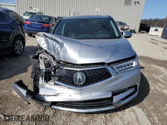 2019 Acura MDX Technology with VIN 5J8YD4H53KL030353, listed as a Copart auction lot 48529185 with Not provided miles and Non repairable. Bid and sale history available at DreamBid. Image 5.