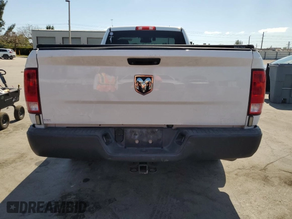 2016 Ram 1500 with VIN 3C6JR6DM1GG135625, listed as a Copart auction lot 53425645 with 109,566 mi miles and Clean title. Bid and sale history available at DreamBid. Image 6.