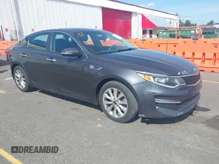 2017 Kia Optima LX with VIN 5XXGT4L38HG141170, listed as a IAAI auction lot 42338671 with 109,754 mi miles and . Bid and sale history available at DreamBid. Image 1.