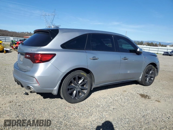 2020 Acura MDX w/Technology/A-Spec Pkg with VIN 5J8YD4H08LL019757, listed as a Copart auction lot 46604285 with 83,982 mi miles and Salvage Title. Bid and sale history available at carsss.com. Image 3.