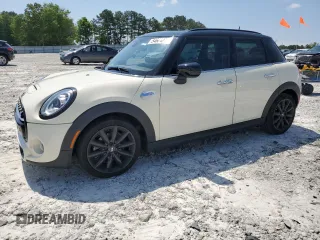 2020 MINI Hardtop 4 Door Cooper S with VIN WMWXU9C0XL2L96205, listed as a Copart auction lot 54684075 with 35,296 mi miles and Salvage Title. Bid and sale history available at DreamBid. Image 1.