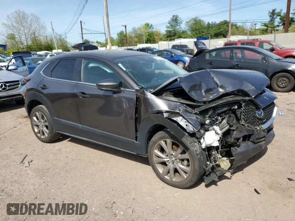 2020 Mazda CX-30 Select with VIN 3MVDMBCL7LM123883, listed as a Copart auction lot 54630555 with Not provided miles and Salvage title. Bid and sale history available at DreamBid. Image 4.