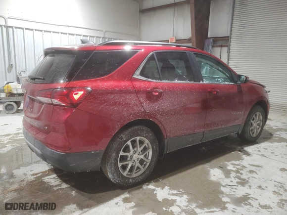 2023 Chevrolet Equinox LT with VIN 3GNAXUEG2PS203821, listed as a Copart auction lot 41343265 with 20,794 mi miles and Non Repairable. Bid and sale history available at carsss.com. Image 3.