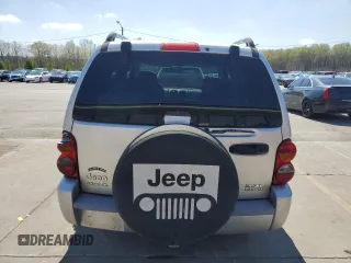 2006 Jeep Liberty Limited with VIN 1J4GL58K16W179819, listed as a Copart auction lot 52937845 with 242,035 mi miles and Non repairable. Bid and sale history available at DreamBid. Image 6.