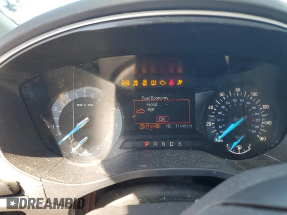 2015 Ford Fusion SE with VIN 3FA6P0H98FR223362, listed as a Copart auction lot 65879915 with 114,481 mi miles and Clean title. Bid and sale history available at DreamBid. Image 9.