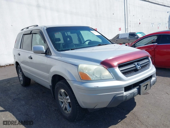 2004 Honda Pilot EX with VIN 2HKYF18684H602542, listed as a IAAI auction lot 42116418 with 240,737 mi miles. Bid and sale history available at carsss.com. Image 1.