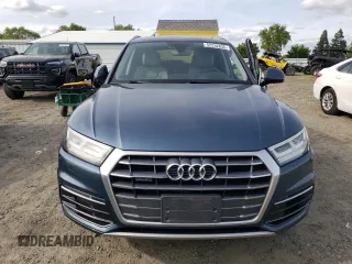 2018 Audi Q5 Premium Plus with VIN WA1BNAFYXJ2029020, listed as a Copart auction lot 52232835 with 121,451 mi miles and Salvage Title. Bid and sale history available at carsss.com. Image 5.