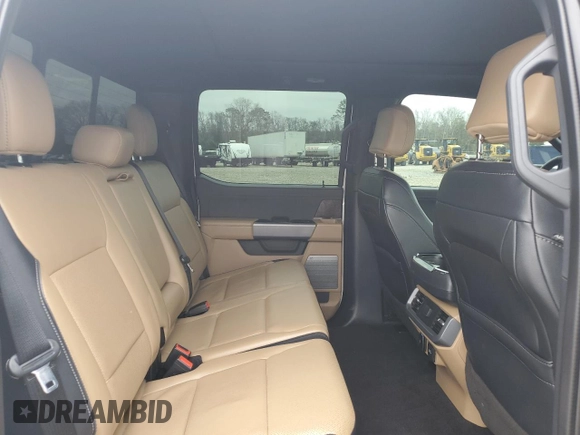 2022 Ford F-150 XL with VIN 1FTFW1E50NFB97744, listed as a Copart auction lot 43906525 with 49,036 mi miles and Salvage Title. Bid and sale history available at carsss.com. Image 10.