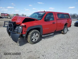 2008 Chevrolet Silverado 1500 Work Truck with VIN 1GCEK14X38Z198318, listed as a Copart auction lot 52226735 with 158,959 mi miles and Salvage Title. Bid and sale history available at carsss.com. Image 1.