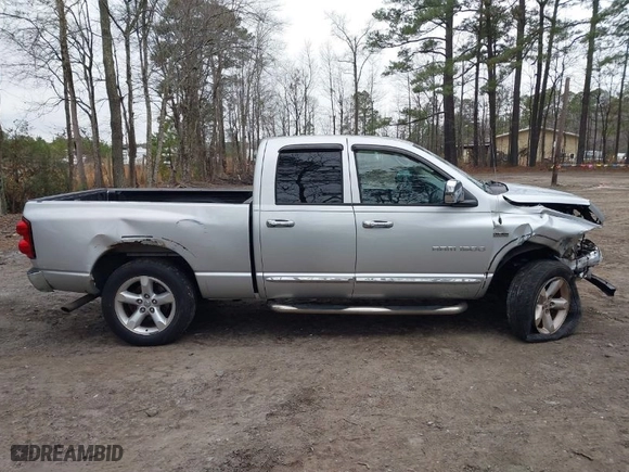 2007 Dodge Ram 1500 SLT with VIN 1D7HA18247J632912, listed as a IAAI auction lot 41508603 with NaN miles. Bid and sale history available at carsss.com. Image 14.
