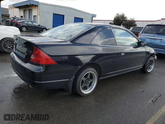 2003 Honda Civic EX with VIN 1HGEM21933L025093, listed as a Copart auction lot 45384705 with 203,105 mi miles and Non Repairable. Bid and sale history available at DreamBid. Image 3.