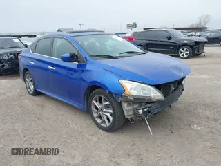 2014 Nissan Sentra SR with VIN 3N1AB7APXEY308232, listed as a IAAI auction lot 41528274 with 120,314 mi miles and . Bid and sale history available at DreamBid. Image 1.