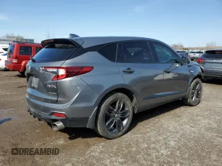 2023 Acura RDX w/A-Spec Package with VIN 5J8TC2H65PL803907, listed as a Copart auction lot 50797325 with 50,963 mi miles and Salvage title. Bid and sale history available at DreamBid. Image 3.