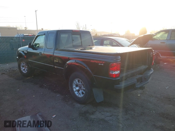 2009 Ford Ranger XL with VIN 1FTZR15E79PA68856, listed as a IAAI auction lot 41784829 with 153,928 mi miles. Bid and sale history available at carsss.com. Image 3.