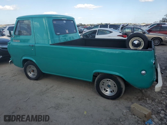 1961 Ford Econoline Cargo with VIN E10SH112422, listed as a Copart auction lot 74244524 with 69 mi miles and Salvage Title. Bid and sale history available at DreamBid. Image 2.
