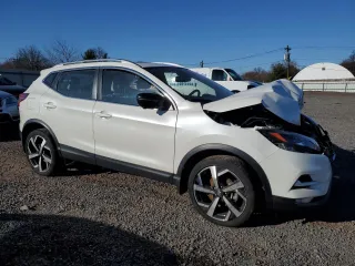 2021 Nissan Rogue Sport SL with VIN JN1BJ1CW4MW443463, listed as a Copart auction lot 50861865 with 0 mi miles and Clean Title. Bid and sale history available at carsss.com. Image 4.