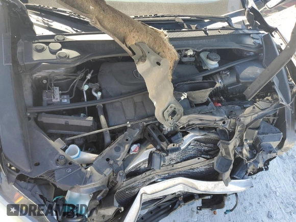 2015 Acura RDX Tech Pkg with VIN 5J8TB3H56FL016124, listed as a Copart auction lot 47039535 with 128,336 mi miles and Salvage Title. Bid and sale history available at carsss.com. Image 12.