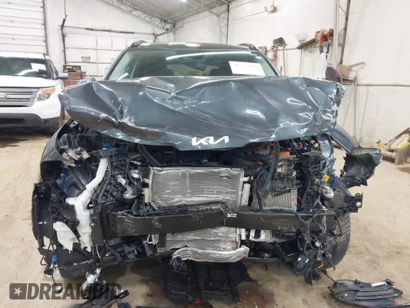 2023 Kia Sportage EX with VIN KNDPVCAG8P7040809, listed as a IAAI auction lot 42222979 with 55,345 mi miles and . Bid and sale history available at DreamBid. Image 12.