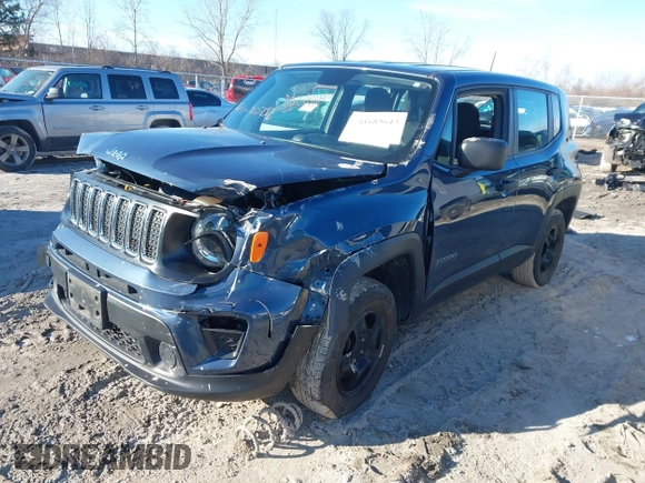 2020 Jeep Renegade Sport z VIN ZACNJBAB1LPL22947, wystawiony jako IAAI lot #41689643 z przebiegiem 80 397 mil mil oraz . Historia ofert i sprzedaży dostępna na DreamBid. Obrazek 17.