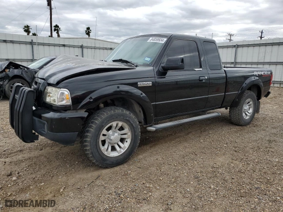 2007 Ford Ranger STX with VIN 1FTYR44U57PA25510, listed as a Copart auction lot 84859934 with 131,758 mi miles and Salvage Title. Bid and sale history available at carsss.com. Image 1.