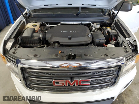2019 GMC Canyon 2WD with VIN 1GTG5BEN4K1197364, listed as a Copart auction lot 45484885 with 38,141 mi miles and Salvage Title. Bid and sale history available at carsss.com. Image 11.