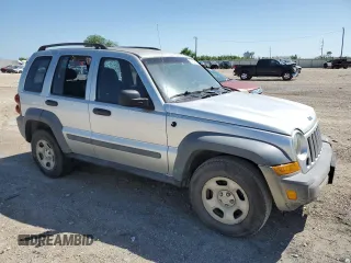 2005 Jeep Liberty Sport with VIN 1J4GK48K65W573151, listed as a Copart auction lot 52072875 with 70,079 mi miles and Clean Title. Bid and sale history available at carsss.com. Image 4.