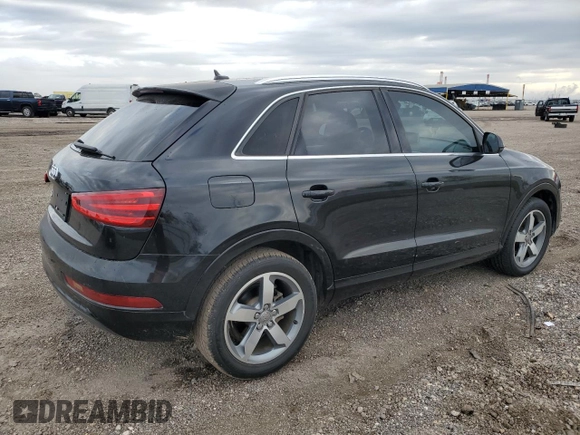 2015 Audi Q3 Premium Plus z VIN WA1BFCFS9FR002457, wystawiony jako Copart lot #87422994 z przebiegiem 135 890 mil mil oraz Szkoda całkowita • Salvage title. Historia ofert i sprzedaży dostępna na DreamBid. Obrazek 3.