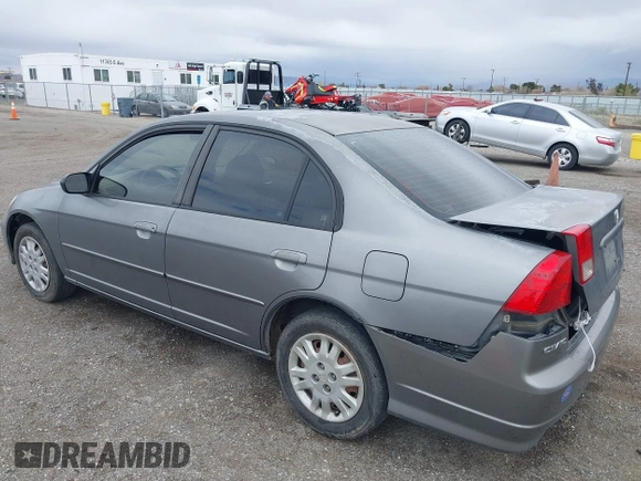 2004 Honda Civic LX with VIN 2HGES16554H565677, listed as a IAAI auction lot 41777886 with 482,212 mi miles and . Bid and sale history available at DreamBid. Image 3.