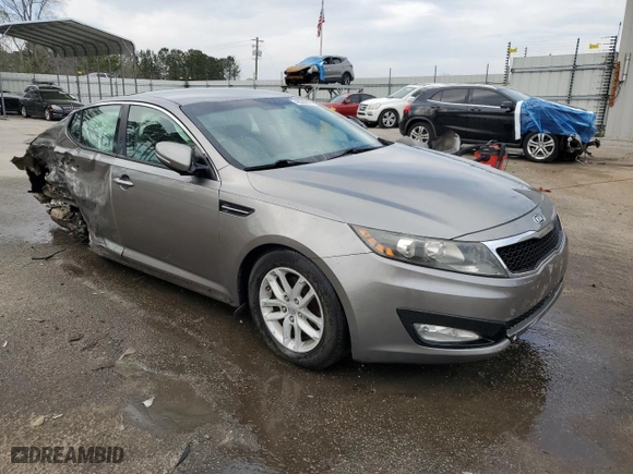2012 Kia Optima LX with VIN 5XXGM4A76CG005325, listed as a Copart auction lot 48389675 with 218,998 mi miles and Salvage Title. Bid and sale history available at carsss.com. Image 4.