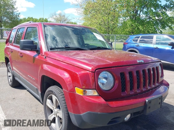 2017 Jeep Patriot High Altitude with VIN 1C4NJRFB6HD151798, listed as a IAAI auction lot 42204462 with 123,056 mi miles and . Bid and sale history available at DreamBid. Image 1.