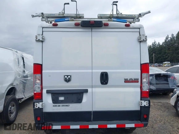 2020 Ram ProMaster Cargo with VIN 3C6TRVAG7LE130145, listed as a IAAI auction lot 42103391 with 91,501 mi miles and . Bid and sale history available at DreamBid. Image 16.
